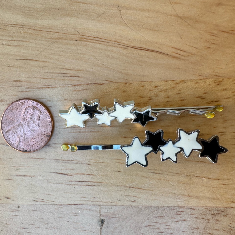 Enamel ⭐️Star⭐️ Barrettes